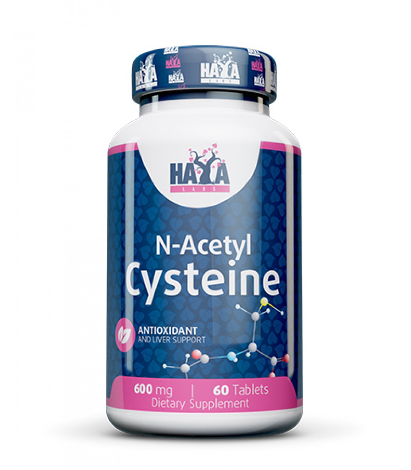 Haya Labs - N-Acetyl L-Cysteine / 60 Tabs.
